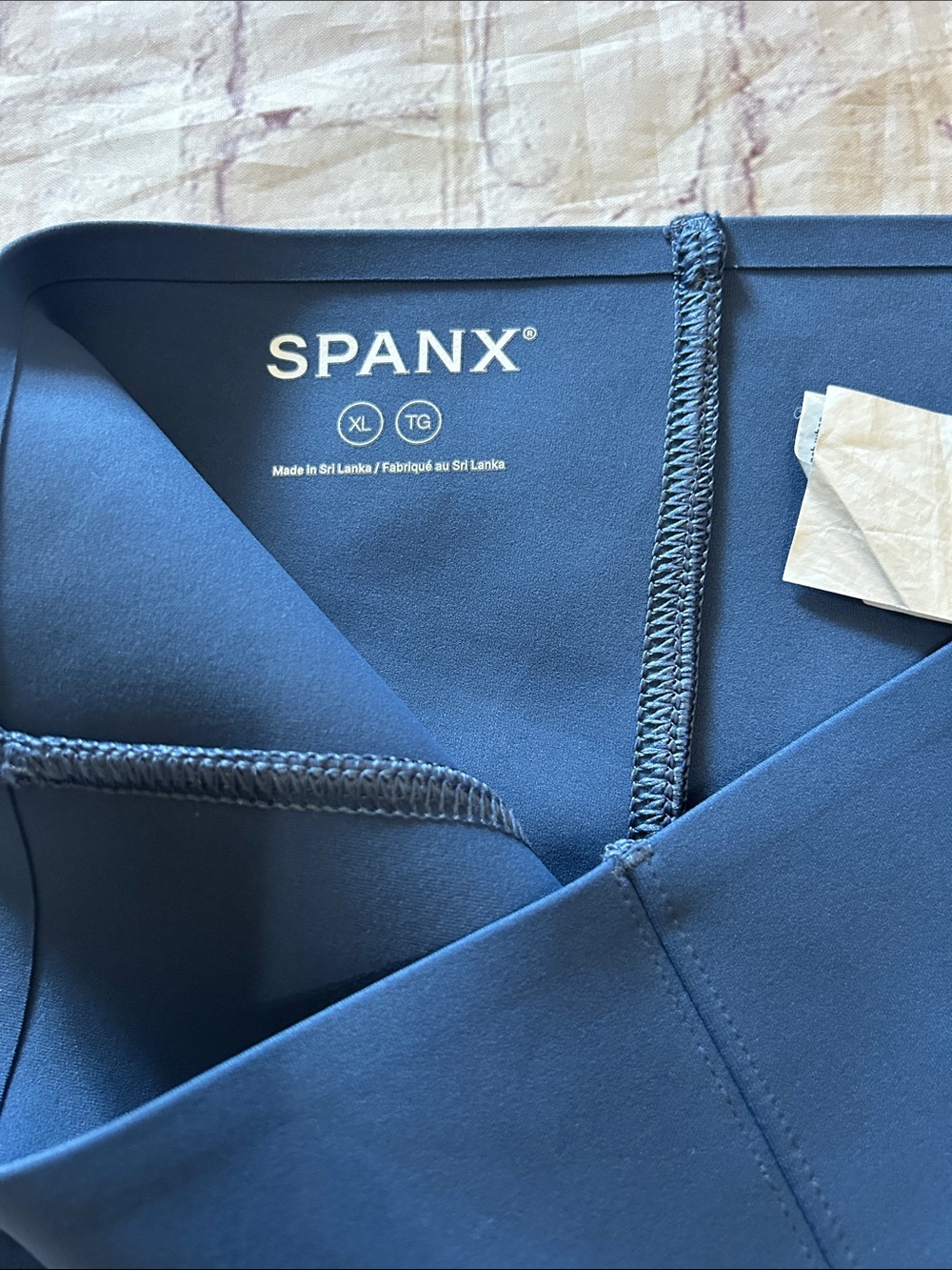 Spanx Shape Coreluxe Micro Flare Pant High-Rise - Blue Size XL Tall 34” - Picture 4 of 6